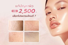 ปัญหาผิวแบบนี้ แก้ด้วยโปรแกรมไหนได้บ้าง ?