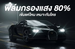 ฟิล์มกรองแสง 80%