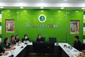 ต้อนรับ  คณะแลกเปลี่ยนเรียนรู้จาก โรงพยาบาลเพรชบูรณ์ ในการเข้าศึกษาแลกเปลี่ยนเรียนรู้ ระบบการดูแลรักษาผู้ป่วยแบบ "Palliative Care"