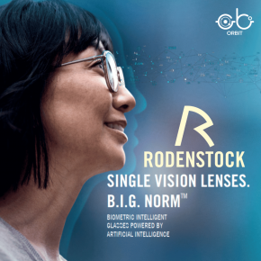 ORBIT : RODENSTOCK SINGLE VISION LENSES. B.I.G. NORM