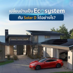 เปลี่ยนบ้านเป็น Ecosystem กับ Solar D ได้อย่างไร?