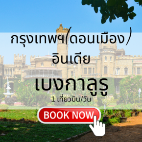 จองตั๋วเครื่องบิน กรุงเทพ เบงกาลูรู | เที่ยวบินอินเดีย ราคาคุ้มค่า | Sky Booking