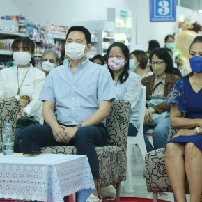 กิจกรรม " พระธรรมเทศนายามบ่าย " พร้อมบริจาคปัจจัยและ สิ่งของช่วยเหลือ วัดพระบาทน้ำพุ จังหวัดลพบุรี