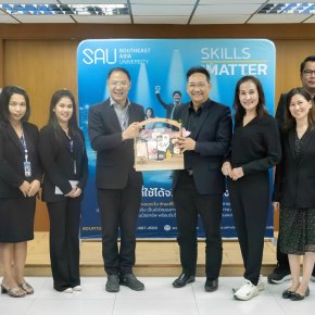 การต้อนรับคณะผู้บริหารจาก วิทยาลัยเทคโนโลโยีการจัดการเพชรเกษม