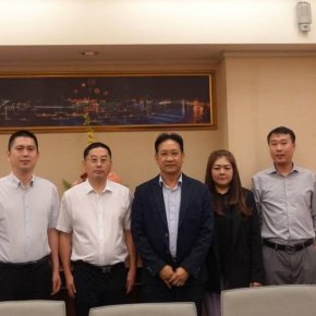 การต้อนรับทีมผู้บริหารระดับสูงจาก Fujian State-owned Assets Management Co.,Ltd. และ Fujian Human Resources Development Group Co.,Ltd. 