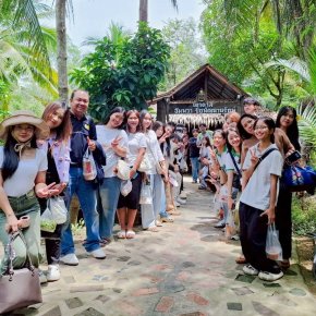 ศึกษาดูงาน โครงการอัมพวาชัยพัฒนานุรักษ์