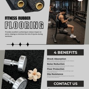 4 ข้อดี ยางปูพื้นกันลื่นฟิตเนส จาก GETFLOORMAT ตัวช่วยเพิ่มความปลอดภัยและยกระดับพื้นที่ออกกำลังกาย