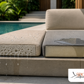 เบาะนั่งกลางแจ้ง Quick Dry Foam แห้งเร็ว ไม่อมน้ำ เหมาะสำหรับริมสระน้ำและพื้นที่กลางแจ้ง
