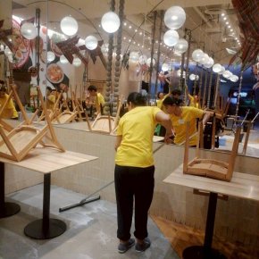 คืนความสะอาดใสไร้คราบมันให้ร้านอาหารด้วยบริการ Big Cleaning
