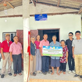 ลงพื้นที่ส่งมอบบ้านตามโครงการปรับสภาพแวดล้อมที่อยู่อาศัยสำหรับผู้สูงอายุประจำปีงบประมาณ 2568