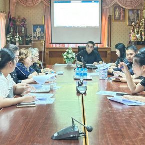 กองสาธารณสุขฯ เทศบาลตำบลท่าเชียงทอง จัดประชุมคณะอนุกรรมการกลั่นกรองโครงการ