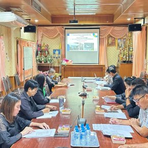 เข้าร่วมประชุมคณะกรรมการช่วยเหลือประชาชนของเทศบาลตำบลท่าเชียงทอง