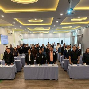 เข้าร่วมประชุมเชิงปฏิบัติการของเครือข่ายเฝ้าระวังแม่น้ำกวง และร่วมลงนามบันทึกข้อตกลงความร่วมมือการดำเนินงาน