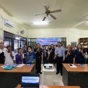 ร่วมพิธีเปิดโครงการโรงเรียนเบาหวานวิทยา