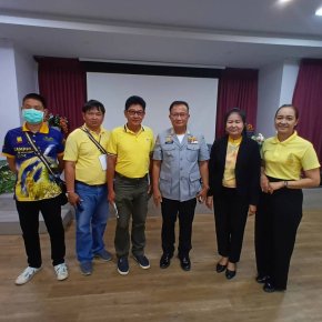 เข้าร่วมประชุมเชิงปฏิบัติการสำหรับสื่อสารความตระหนักรู้ในพื้นที่ เครือข่ายอาสาเพื่อเตือนภัยในชุมชน (ครู ก)