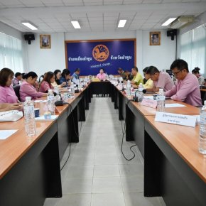 เข้าร่วมประชุมหัวหน้าส่วนราชการประจำอำเภอเมือง ผู้บริหารหน่วยงานรัฐวิสาหกิจ องค์กรปกครองส่วนท้องถิ่น และกำนัน อำเภอเมืองลำพูน ครั้งที่ 7/2568