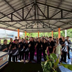อบรมให้ความรู้การบริโภคอาหาร ให้แก่ประชาชน บ้านแม่ทาหลง- ท่าศาลา หมู่ที่ 9