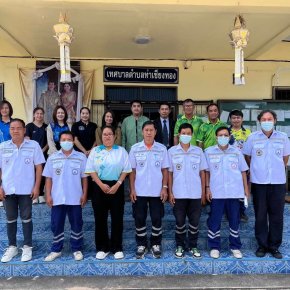 เข้าร่วมการนิเทศตรวจเยี่ยมและตรวจประเมินหน่วยปฏิบัติการการแพทย์ฉุกเฉิน จากสำนักงานสาธารณสุขจังหวัดลำพูน 