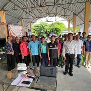 เข้าร่วมโครงการพระราชดำริฝึกอบรมให้ความรู้ "โครงการอบรมให้ความรู้โรคมะเร็งเต้านม"