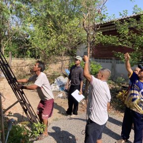 ลงพื้นที่สำรวจความต้องการซ่อมแซมและปรับปรุงที่อยู่อาศัยผู้สูงอายุและผุ้พิการ