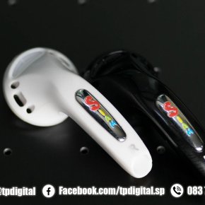 พิมพ์โลโก้หูฟัง พิมพ์โลโก้ลงบนก้านหูฟัง ลาย SIAM จำนวน 200 ชิ้น สกรีนลาย 1 ด้าน 