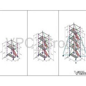 นั่งร้านระบบลิ่มล็อก Ringlock Scaffolding