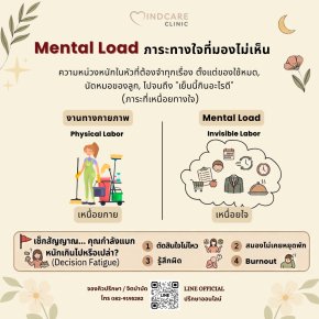 Mental Load: ภาระทางใจที่มองไม่เห็น
