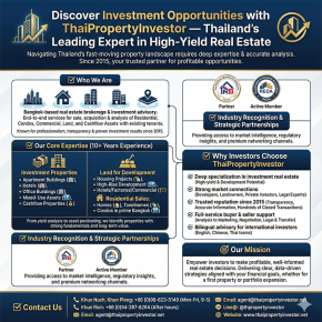 Discover Investment Opportunities with ThaiPropertyInvestor  Thailands Leading Expert in High-Yield Real Estate