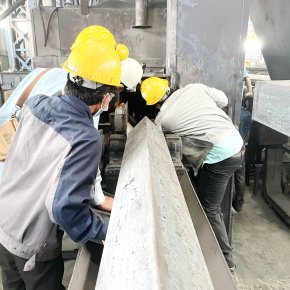 Automatic shot blast machine maintenance service