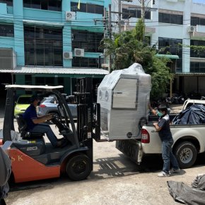 เครื่องพ่นทราย - Airblast ระบบลมพ่น