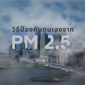 วิธีป้องกันตนเองจาก PM2.5