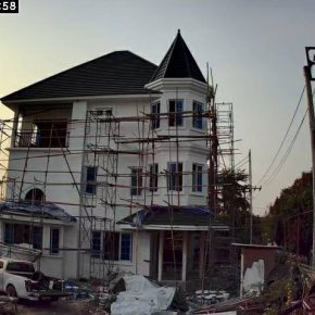 งานสร้างบ้านพักอาศัย 3 ชั้น ถนนรามอินทรา