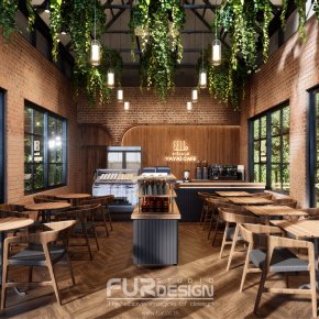 ออกแบบ ผลิต และติดตั้งร้าน : ร้านกาแฟ Yayai  บึงสามพราน จ.เพชรบูรณ์