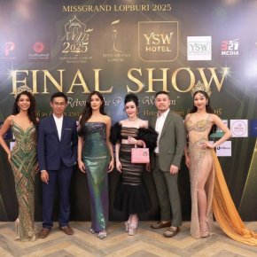 ท็อป-ยศวุฒิ เปิดโรงแรมหรู YSW ชิงมงมิสแกรนด์ลพบุรี ร่วมยินดี อุ้ม-ภัทรานิษฐ์ MISS GRAND LOPBURI 2025