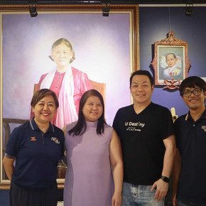 มูลนิธิอาร์ตโนแฮนด์เปิดบ้านต้อนรับ MasterAliceAcademy เยี่ยมชมผลงานศิลป์ 