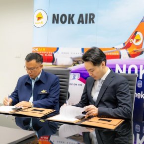 Signing cooperation with Nok Air (MOU)