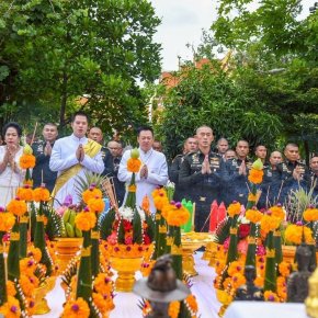 มูลนิธิพุทธภูมิธรรม ร่วมพลังบุญ กองพลที่ 1 รักษาพระองค์  บำเพ็ญมหากุศล ณ วัดเบญจมบพิตรดุสิตวนาราม กรุงเทพฯ