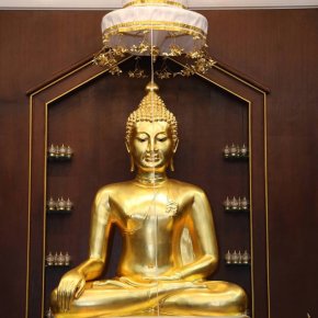 มูลนิธิพุทธภูมิธรรม ร่วมพลังบุญเพื่อแผ่นดิน พิธียกฉัตรพระพุทธรูปประจำกระทรวงกลาโหม พระพุทธนวราชตรีโลกนาถศาสดากลาโหมพิทักษ์ ประวัติศาสตร์กระทรวงกลาโหม