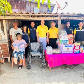 มูลนิธิพุทธภูมิธรรม เป็นตัวแทนท่าน ร่วมส่งมอบสิ่งของช่วยคนพิการ ผู้ด้อยโอกาส ในพื้นที่จ.สิงห์บุรี