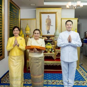 มูลนิธิพุทธภูมิธรรม เข้ารับผ้าพระกฐินและ เครื่องพระกฐินพระราชทาน พุทธศักราช 2568