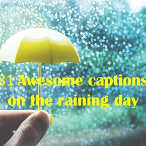 31 แคปชั่นเด็ดวันฝนตก Awesome captions on the raining day