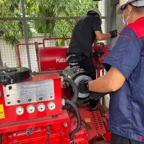 งานตรวจสอบบำรุงรักษาระบบปั้มดับเพลิง PM FIRE PUMP SYSTEM
