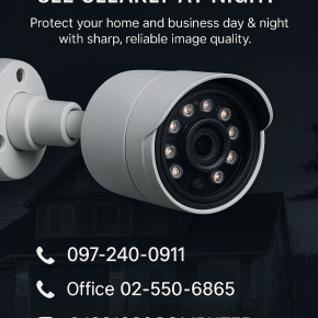 กล้องวงจรปิด ดูกลางคืนชัดแจ๋ว!   ปกป้องบ้านและธุรกิจของคุณทั้งกลางวันกลางคืน ภาพคมชัด มั่นใจได้ทุกสถานการณ์   โทร. 097-240-0911 ️ ออฟฟิศ 02-550-6865  LINE: @1081009COMPUTER  #กล้องวงจรปิด #ดูแลบ้านปลอดภัย #1081009COMPUTER #CCTV #SecurityCamera #กลางคืนชัด