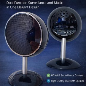 กล้องวงจรปิดลำโพงบลูทูธสุดล้ำ ดูออนไลน์ได้ ฟังเพลงได้ทุกที่! 