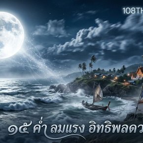 15 ค่ำ ลมแรง น้ำเชี่ยว: วิทยาศาสตร์และภูมิปัญญาใต้แสงจันทร์