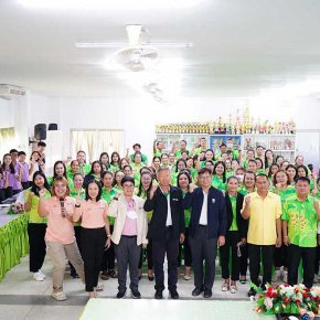 สมาคมเพื่อนชุมชน สานต่อโครงการสิ่งแวดล้อมศึกษา Eco School ขยายกลุ่มเป้าหมาย พัฒนาโรงเรียนเทศบาลมาบตาพุด มุ่งสู่การเป็นโรงเรียนเชิงนิเวศตามแผนพัฒนาประเทศ ต่อเนื่อง