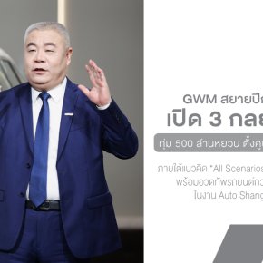 GWM สยายปีกสู่เวทีระดับโลก เปิด 3 กลยุทธ์สำคัญ ขับเคลื่อนการเติบโตอย่างแข็งแกร่งและยั่งยืน ทุ่ม 500 ล้านหยวน ตั้งศูนย์ทดสอบความปลอดภัยที่ใหญ่ที่สุดในเอเชีย
