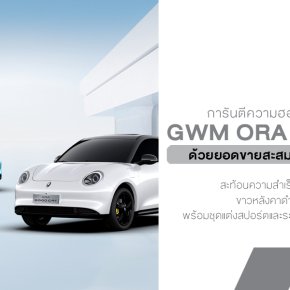 GWM ORA Good Cat การันตีความฮอตอย่างต่อเนื่อง ด้วยยอดขายสะสม 17,000 คันทั่วไทย 