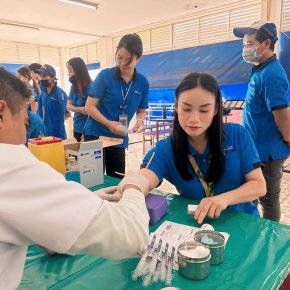 Health check-up and vaccination for employees in 2024.