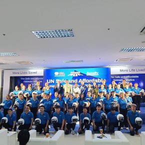 AFS ร่วมส่งเสริมความปลอดภัยบนท้องถนนในโครงการ "หมวกกันน็อกที่ปลอดภัยและเข้าถึงได้"